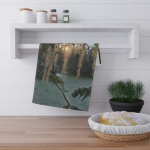 Tea Towel — Spanish Moss Sunrise Kitchen Towel
