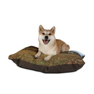Indiana Fowler Park Pet Bed — Autumn Cozy Fall Cabin Pillow for Dogs & Cats