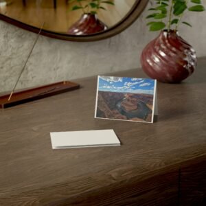 Arizona Horseshoe Canyon River Greeting Cards — Blank Note Cards (1/10/30/50 pcs)