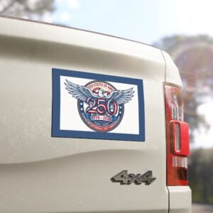 Car Magnet — 250th USA Anniversary Eagle Emblem (1776–2026)